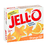 Jell-o Gelatin Dessert Orange Left Picture